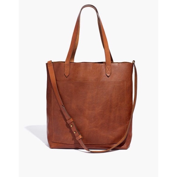 Madewell Handbags - Madewell Medium Leather Transport Tote